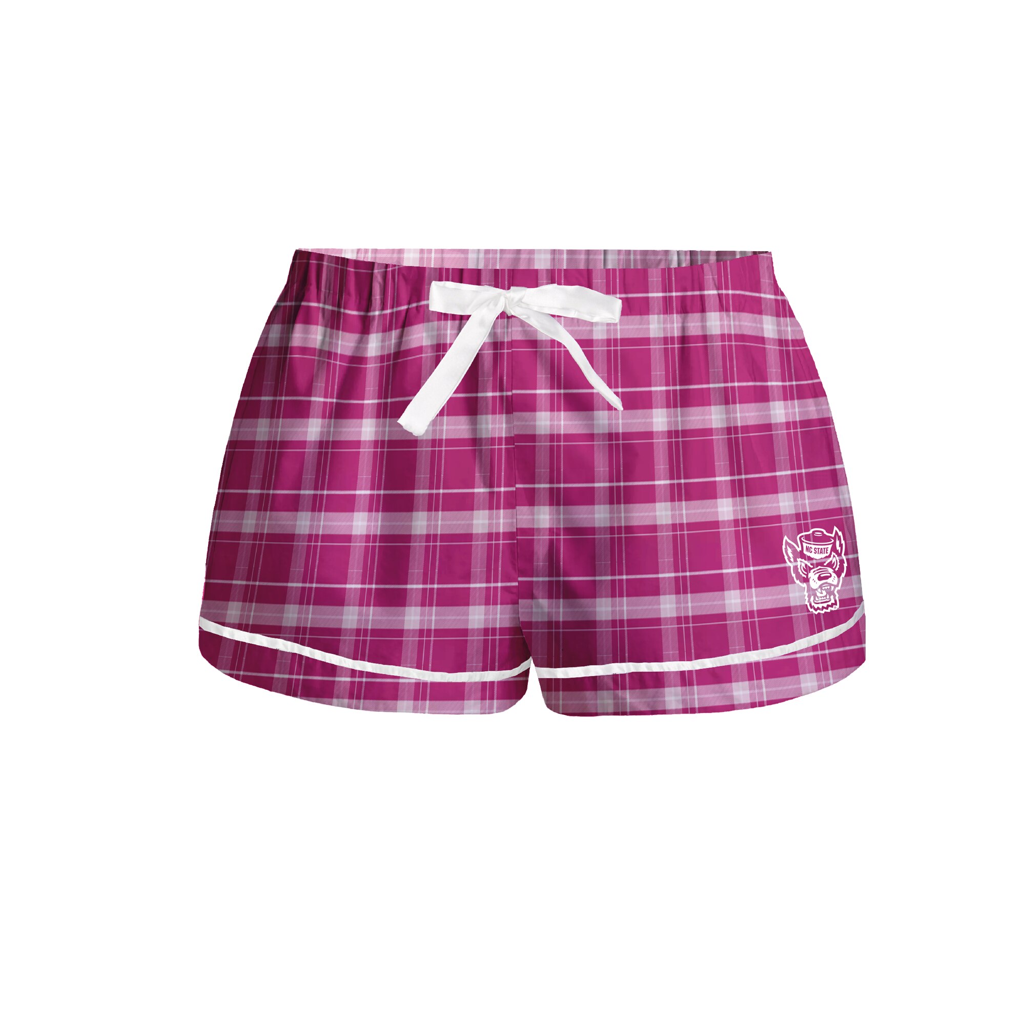 Pink Ladies Flannel Plaid Pajama Sh
